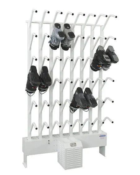 24-Pair Commercial Wall Mount Boot Dryer - W24 (Dries 48 Boots)