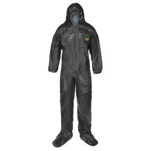 51150-XL Lakeland 51150 Pyrolon® Coverall, X-Large, Gray, Hooded, Elastic