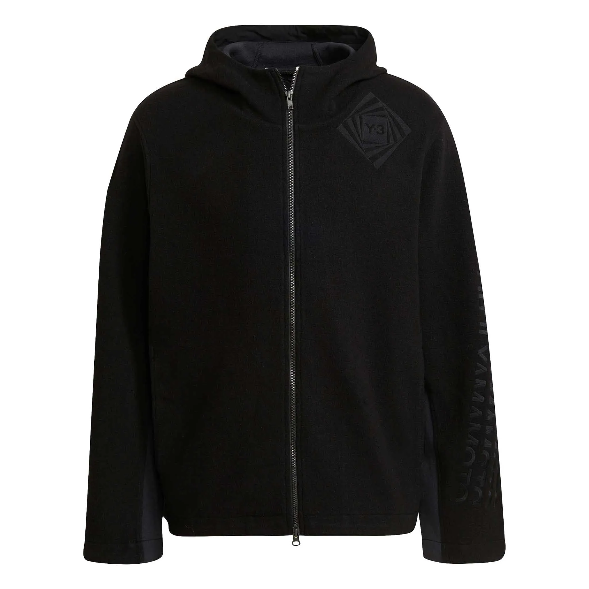 ADIDAS Y-3 CH1 Optimistic Illusions Hoodie Black