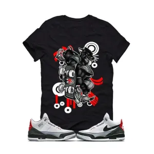 Air Jordan 3 Tinker NRG Black T(SKATEBOARD CAT)