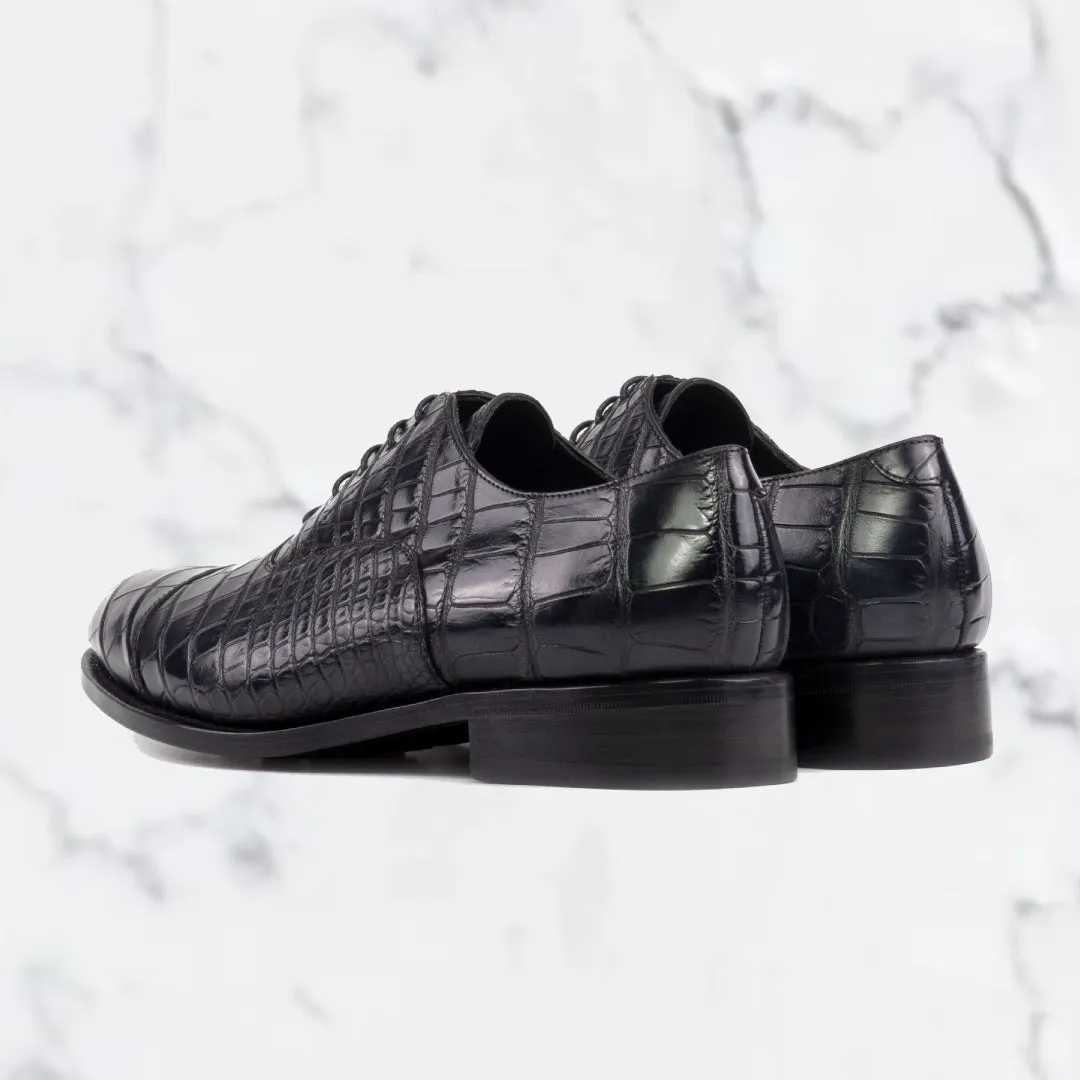 Alligator - Welted Exotic - Black