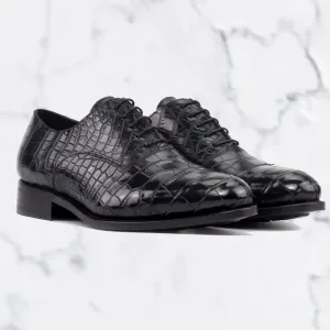 Alligator - Welted Exotic - Black