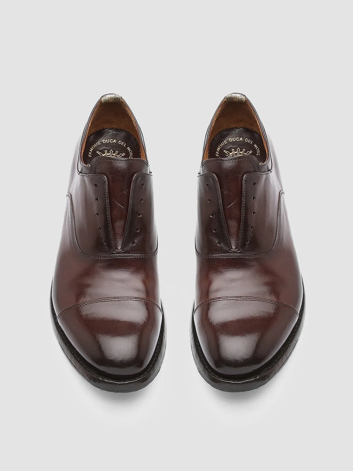 ANATOMIA 015 - Brown Leather Oxford Shoes