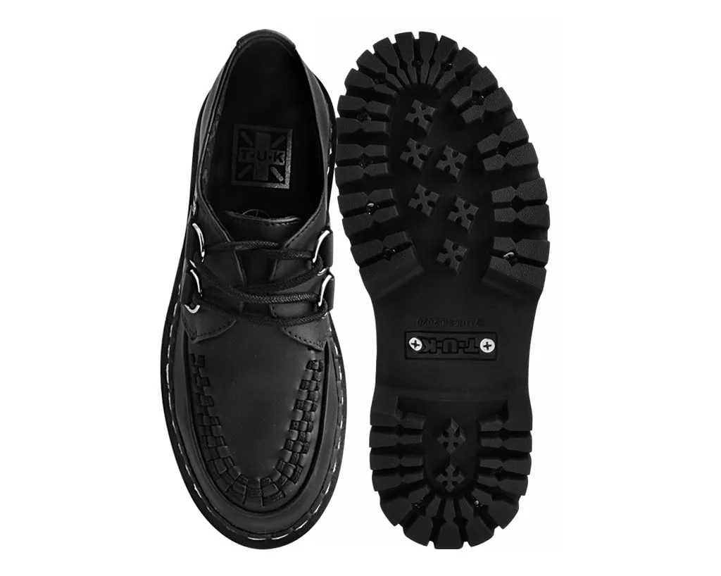 Black TUKskin Interlace Double Decker Creeper