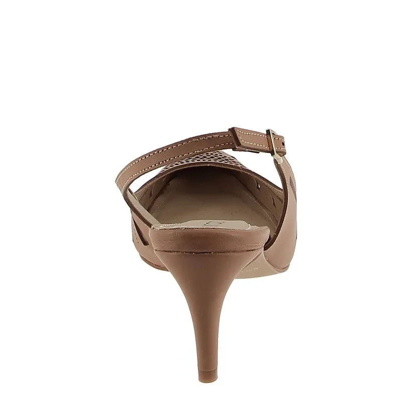 Brazilio 7140513 Tan Slingback Heel