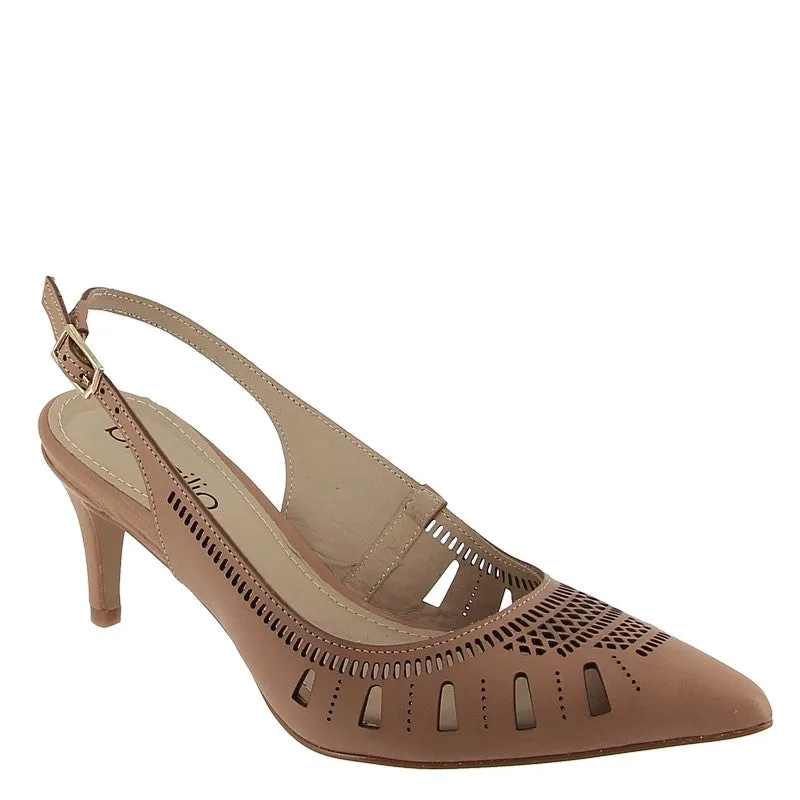 Brazilio 7140513 Tan Slingback Heel