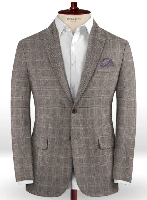 Caccioppoli Dapper Dandy Aronio Gray Wool Suit