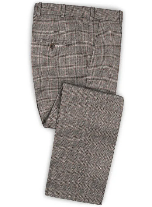 Caccioppoli Dapper Dandy Aronio Gray Wool Suit