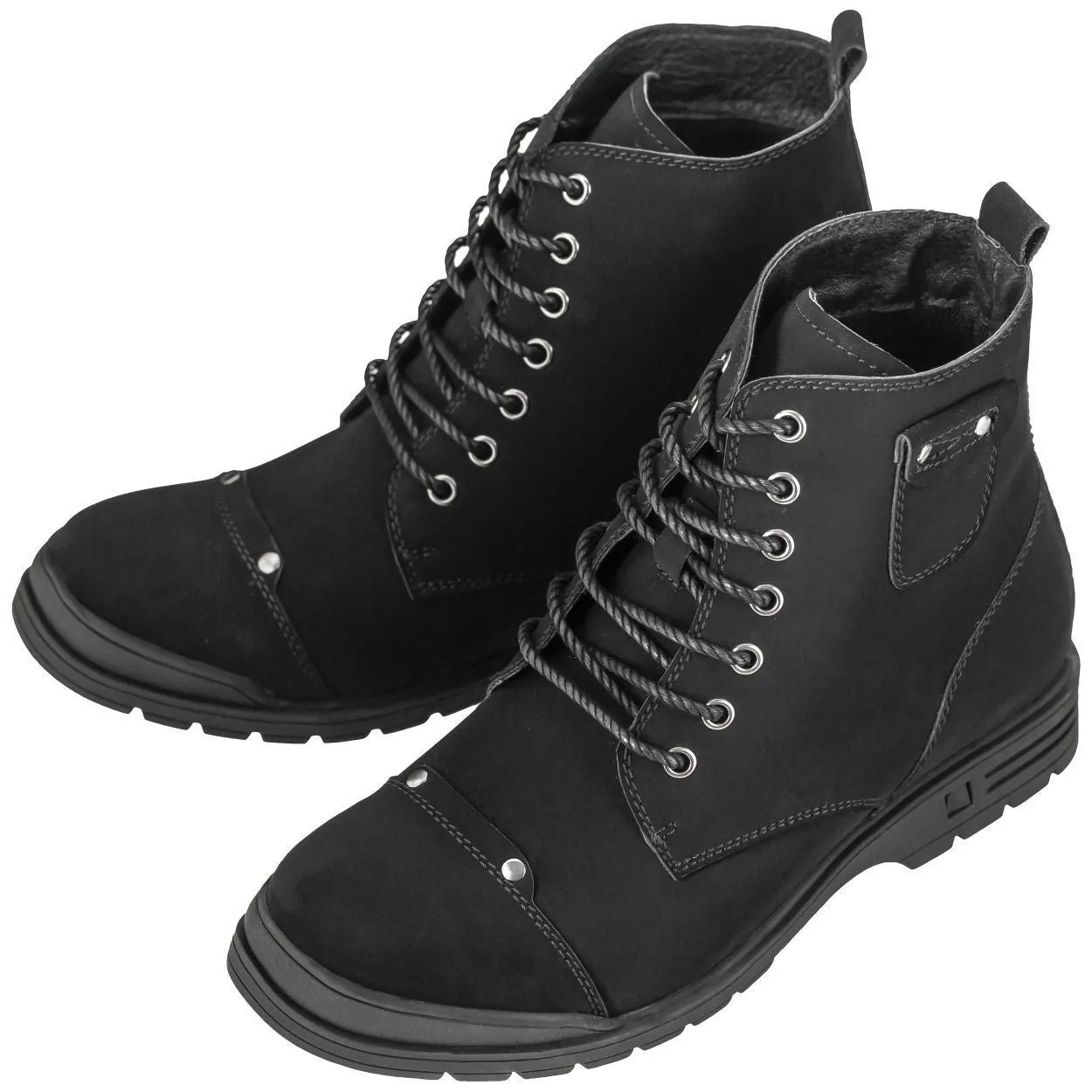 CALDEN - K18135 - 3.2 Inches Taller (Nubuck Black)