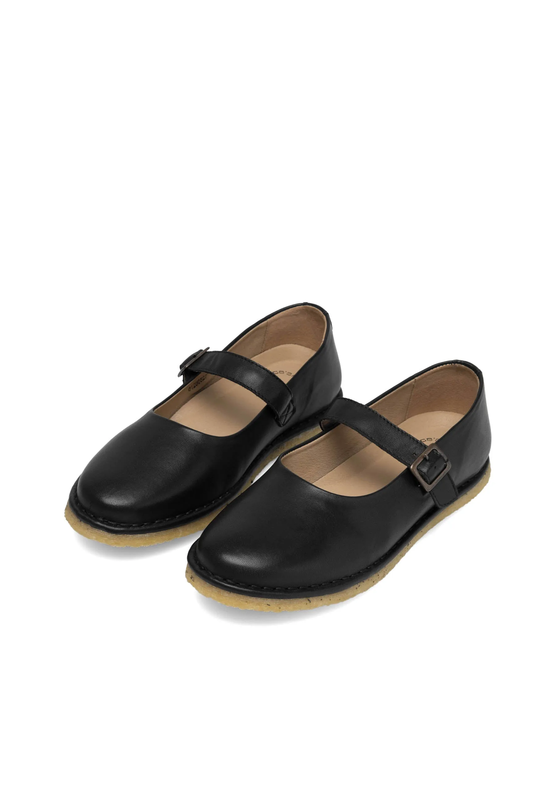 Casdora Black Mary Jane Loafers