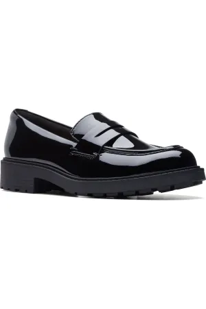 Clarks Orinoco2 Penny in Black patent