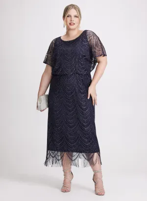 Crochet Lace Evening Dress