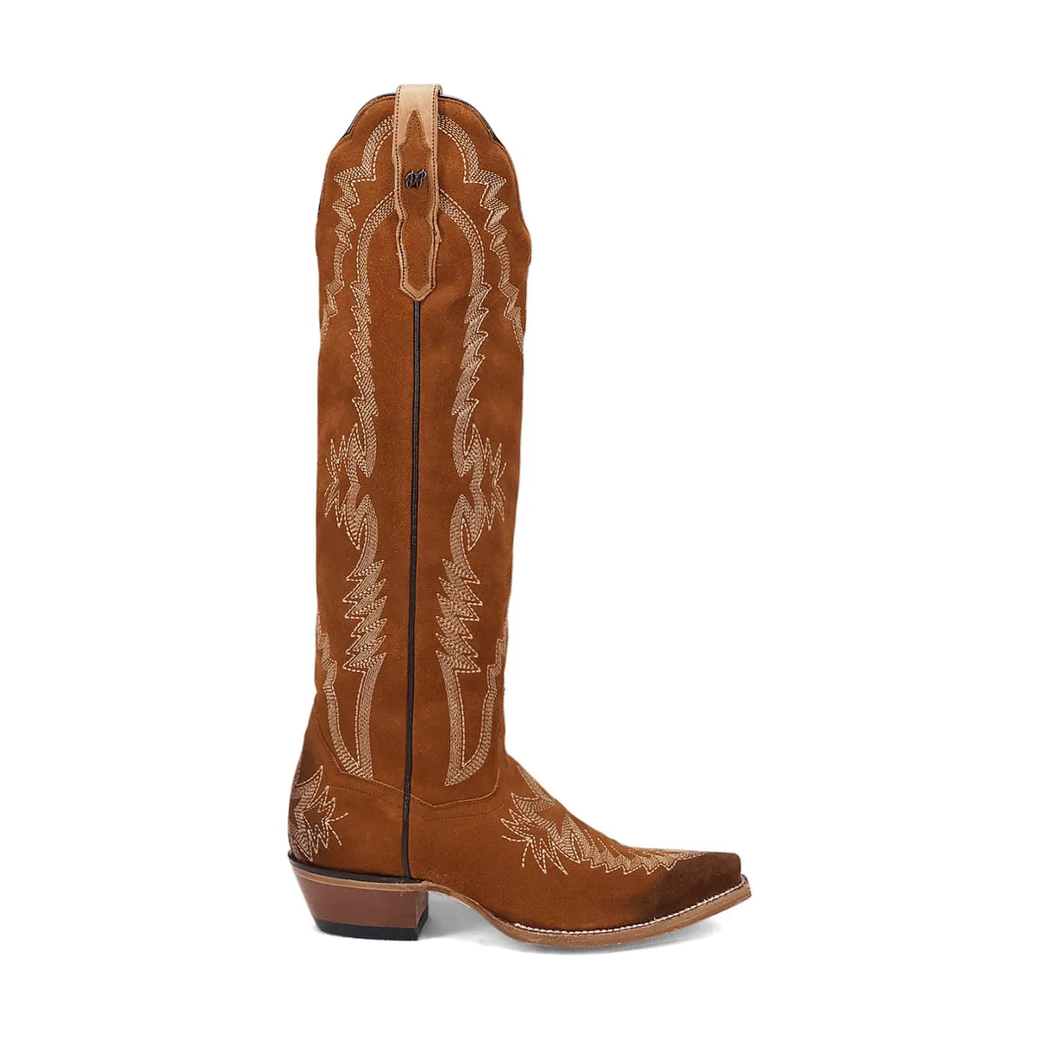 Dan Post Womens Marlowe Tan Leather Cowboy Boots