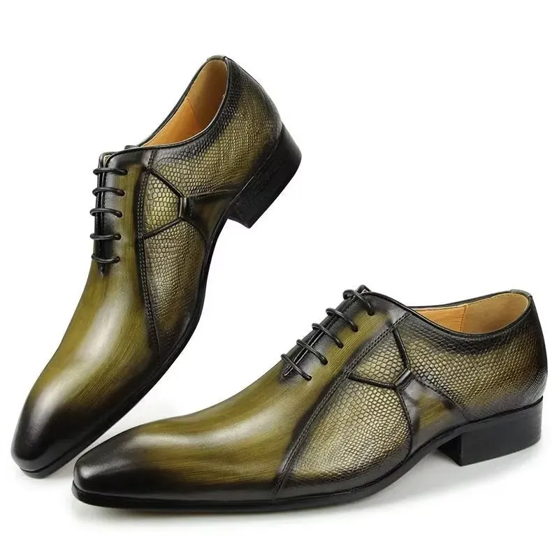 Deluxe Leather ChicOpulent Nuptial Brogues