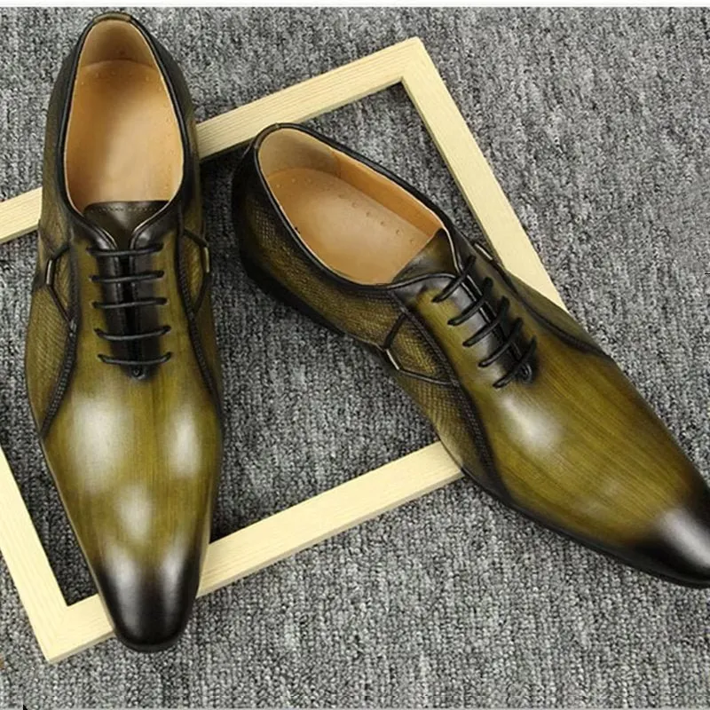 Deluxe Leather ChicOpulent Nuptial Brogues