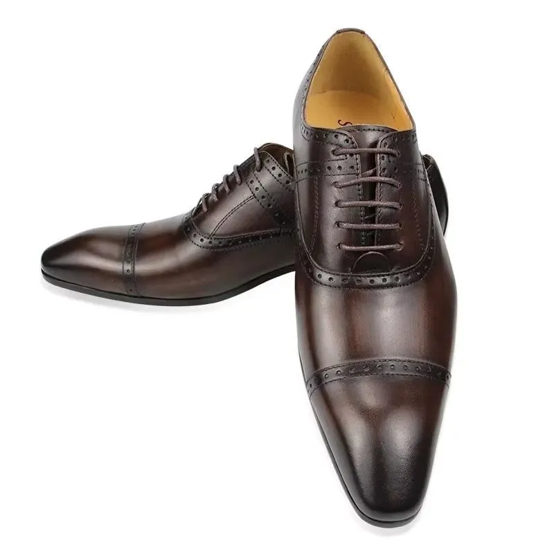 Deluxe Oxford LavishNuptial Brogues