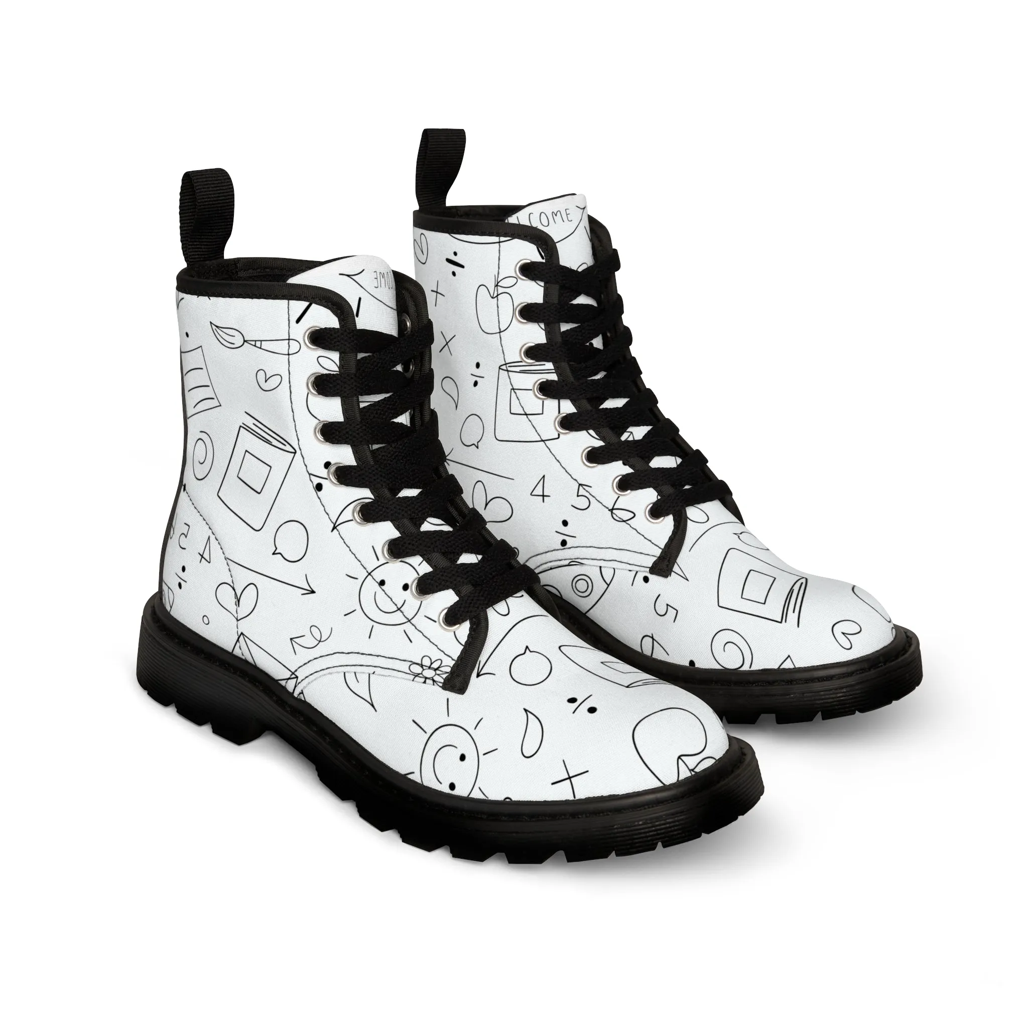 Dooddle - Inovax Men's Canvas Boots