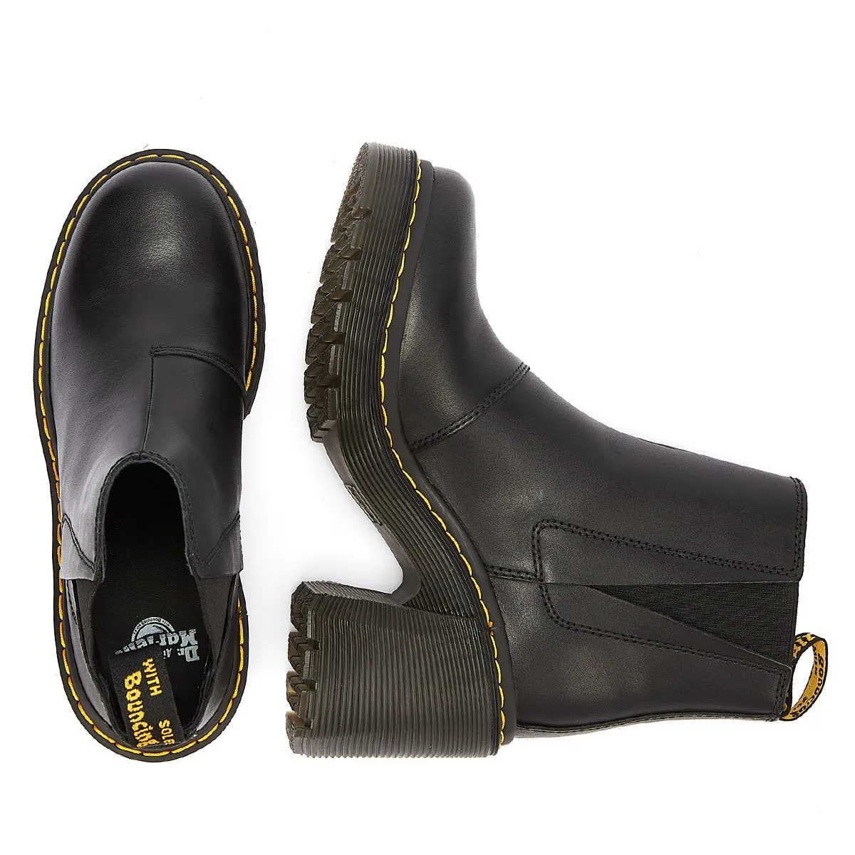 Dr. Martens Spence Sendal Leather Women's Black Boots