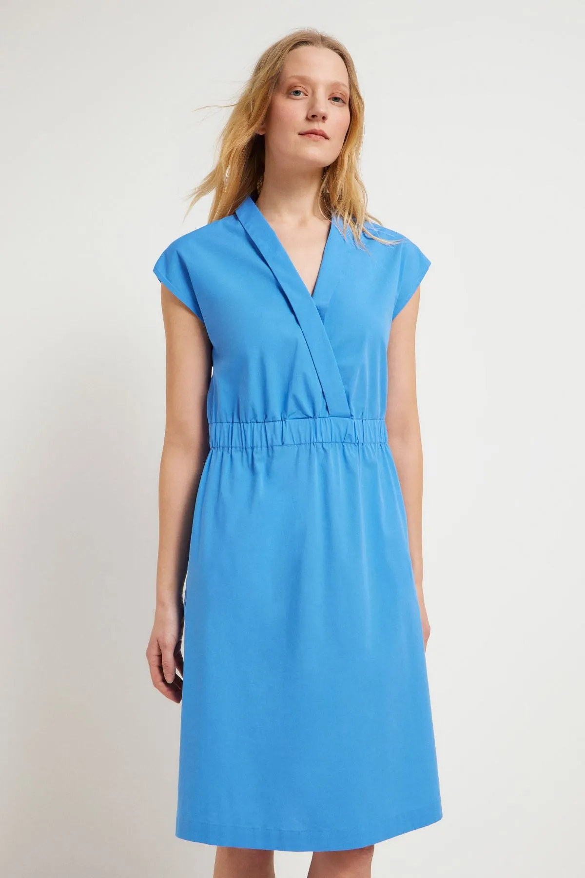 Dress with Mock Neck Lanius