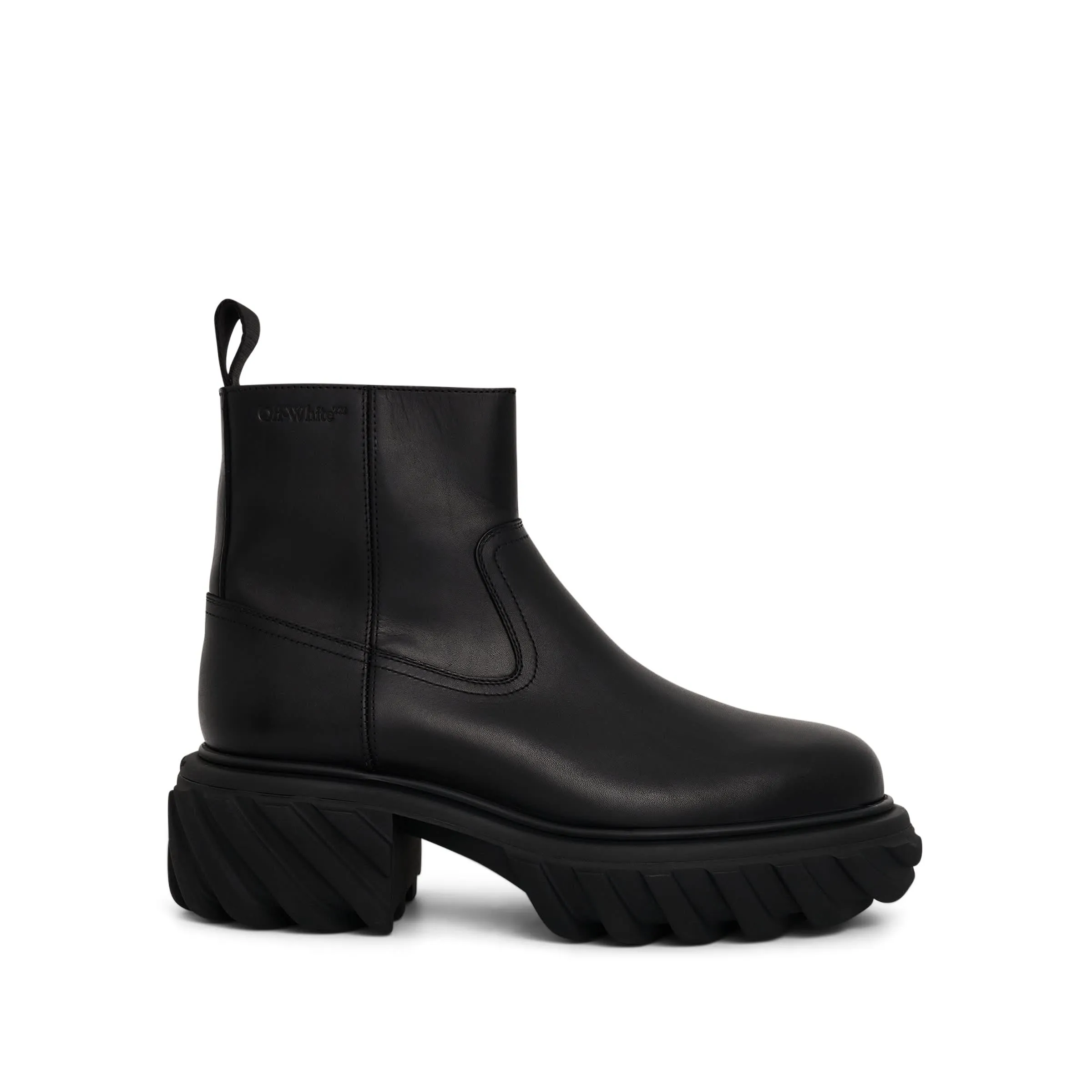 Exploration Motor Ankle Boot in Black