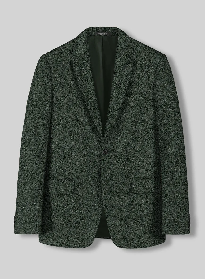 Green Heavy Tweed Jacket