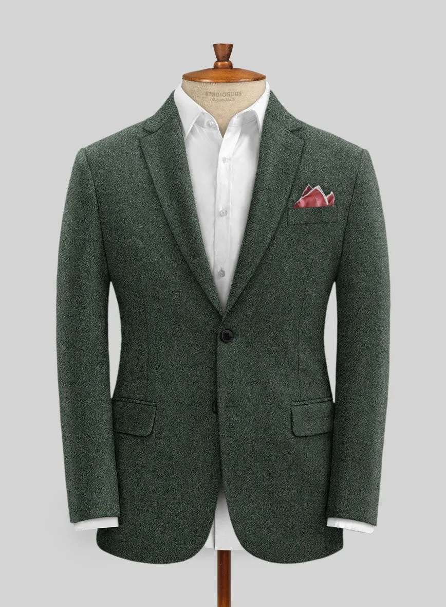 Green Heavy Tweed Jacket