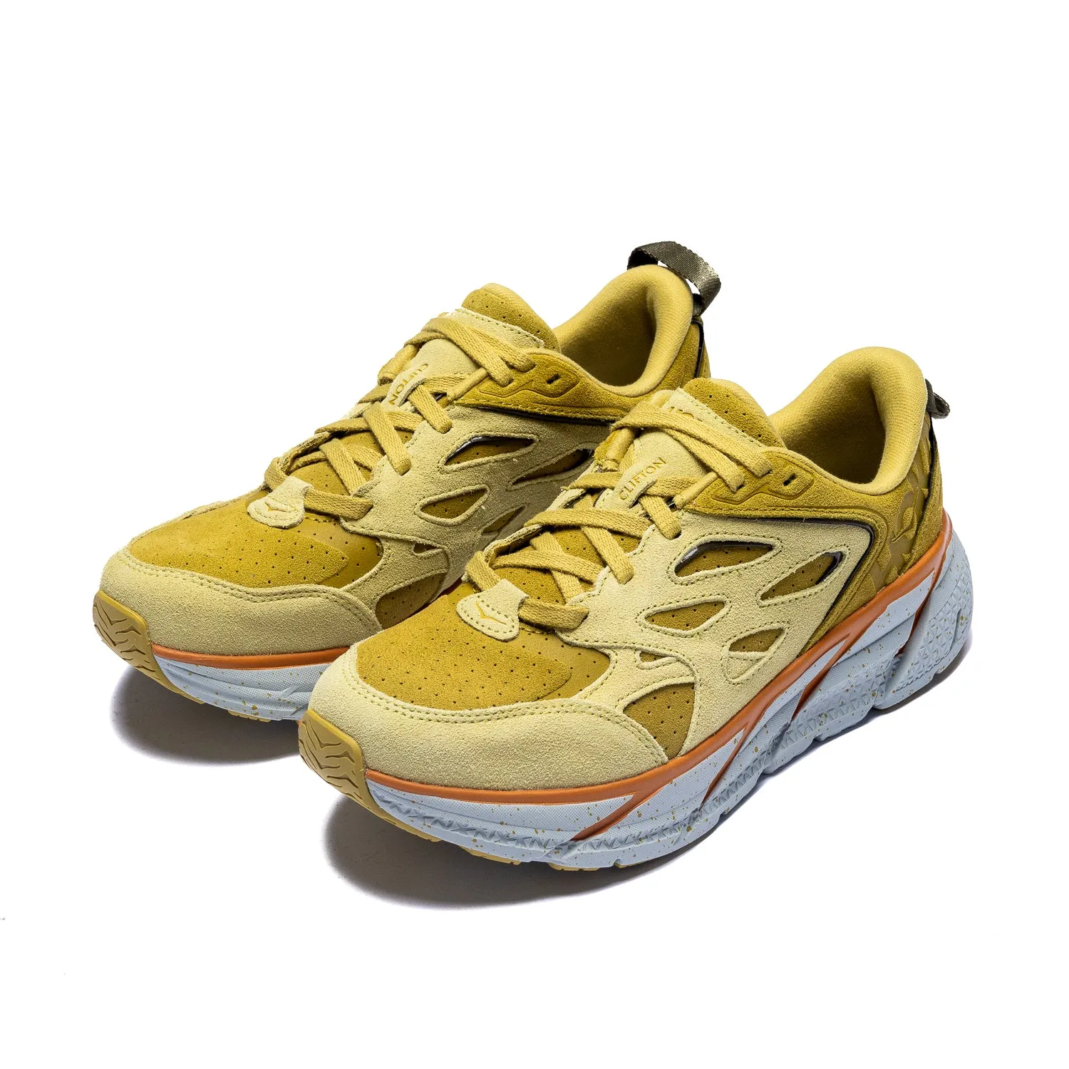 Hoka One One Clifton L Suede 'Golden Lichen'