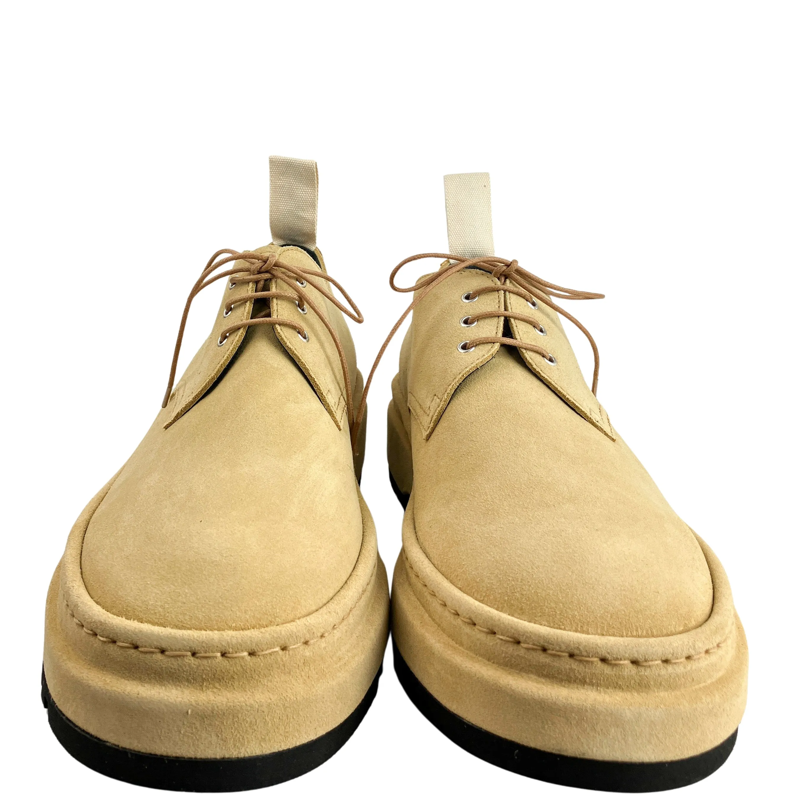 Jacquemus Les Derbies Pavane Shoes in Light Beige