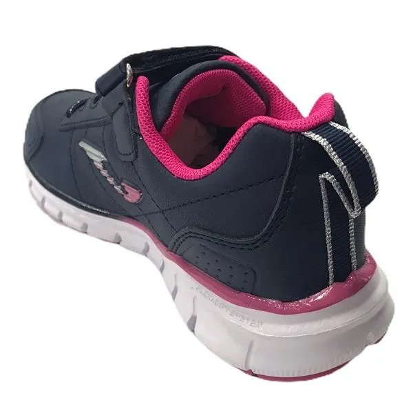 Joma girls' sneakers Tempo velcro 2010 blue fuchsia