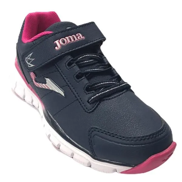 Joma girls' sneakers Tempo velcro 2010 blue fuchsia