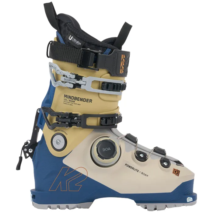 Mens K2 Mindbender 120 BOA Ski Boots - 2024 Edition: High-Performance Comfort and Precision Control