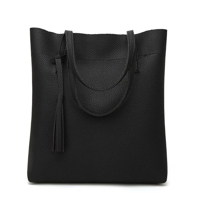 Large Capacity Bucket Shoulder Bag