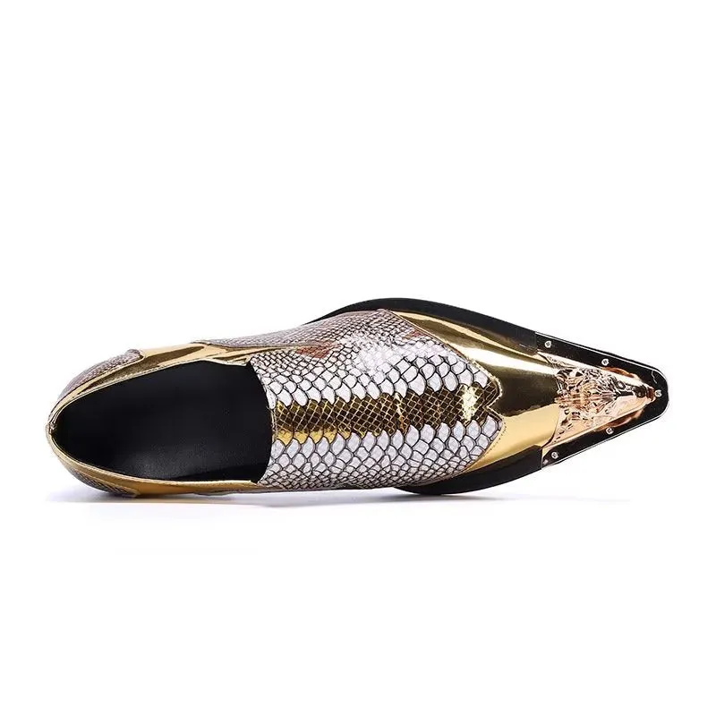 Luxury CrocTex Slip-on Dress Shoes