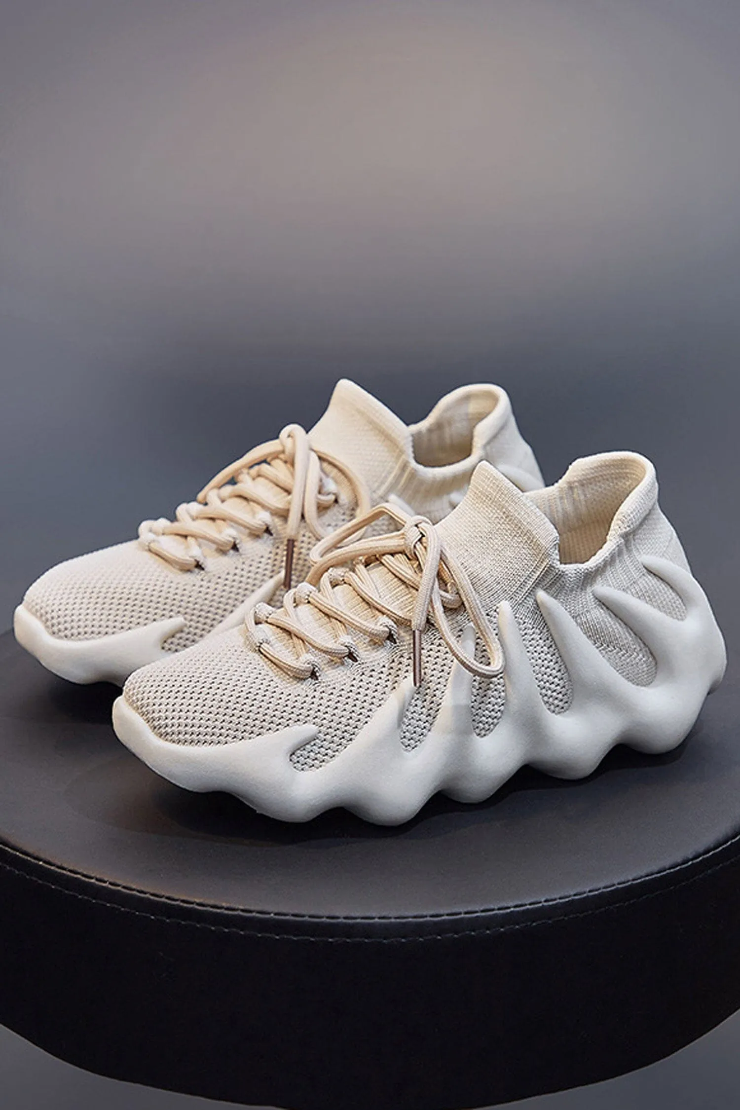 Men's Wave Sole Sneakers