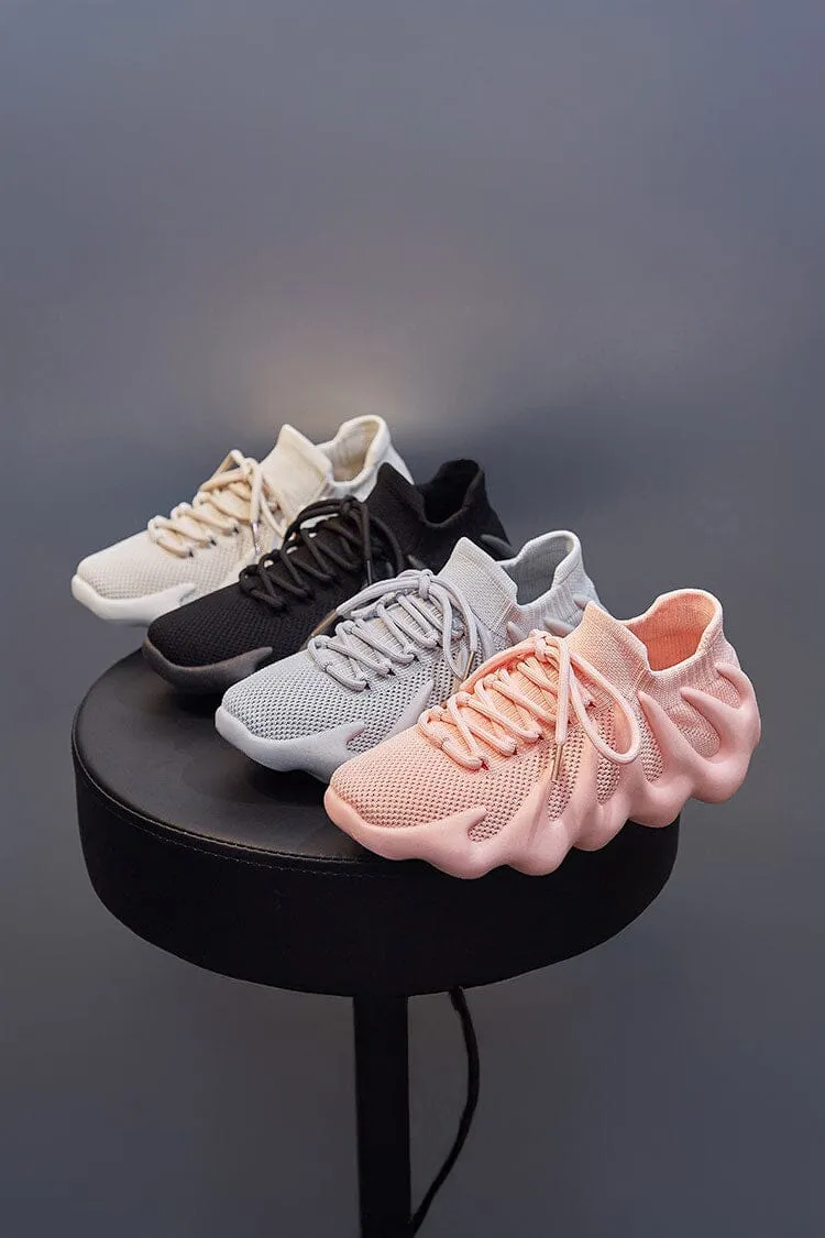 Men's Wave Sole Sneakers