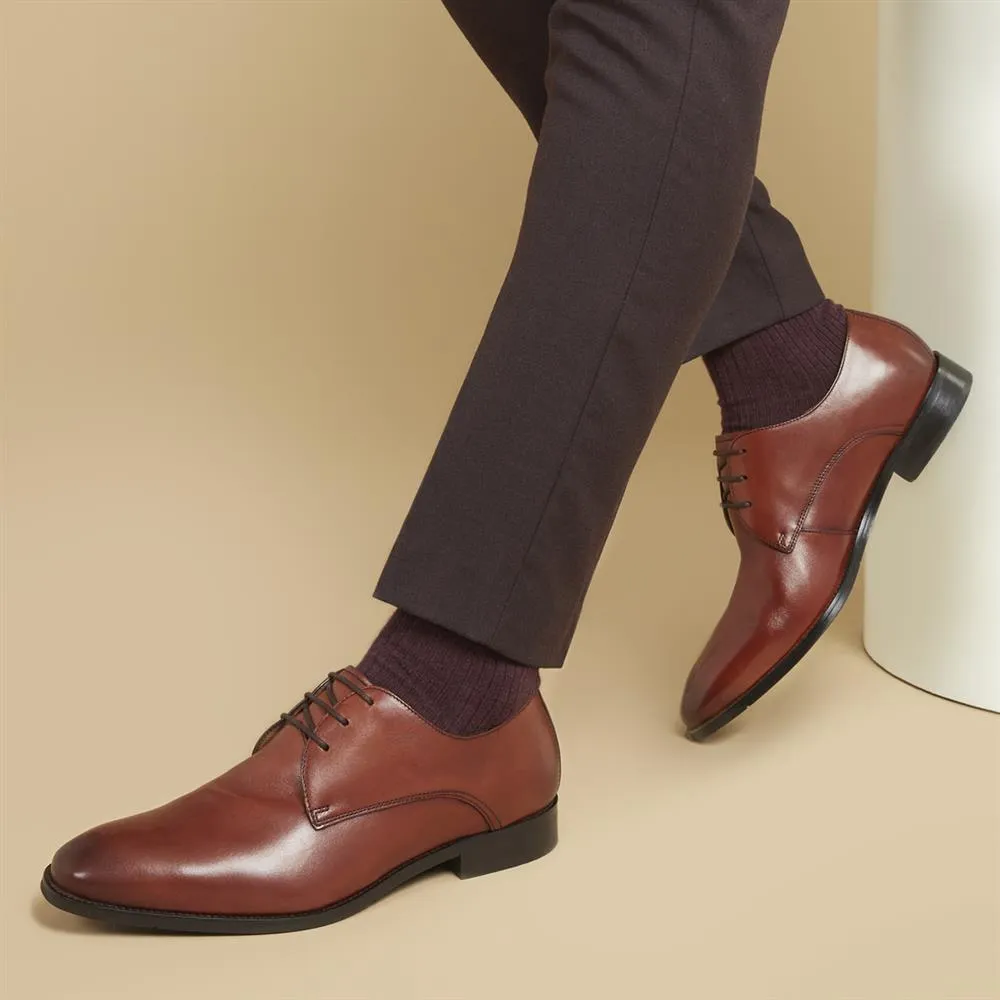 Monument Leather Derby Shoes - MONUMENT / 319 852