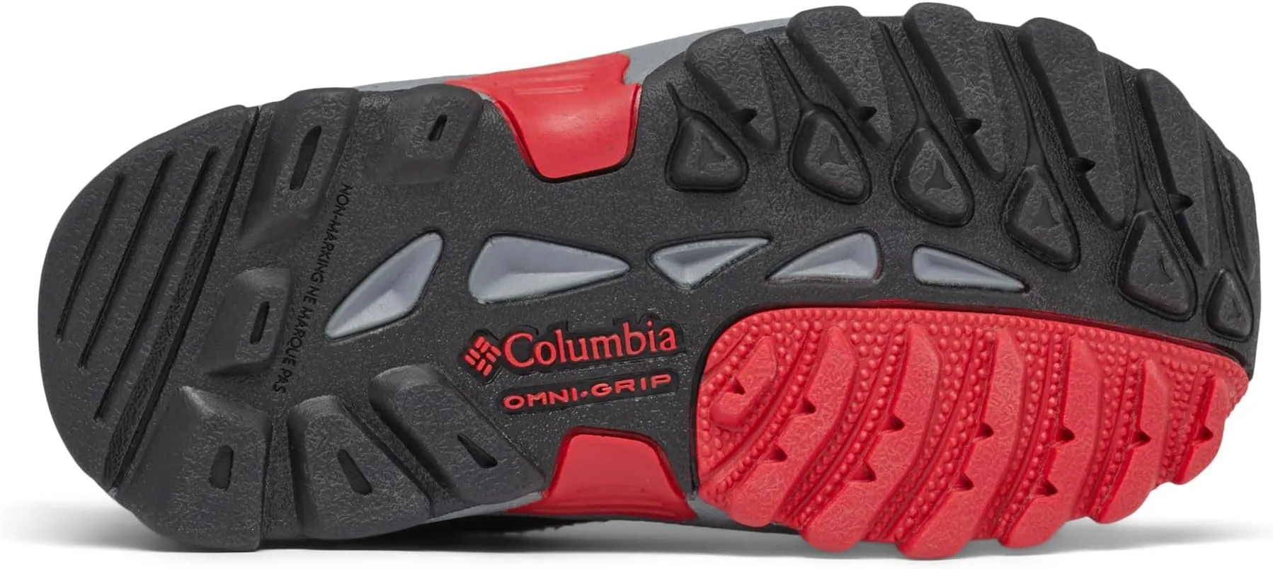 Newton Ridge Amped Columbia Hiking Shoes Black/Mountain Red