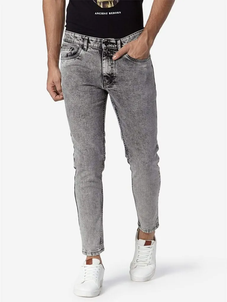 Nuon Charcoal Rodeo Carrot Fit Jeans