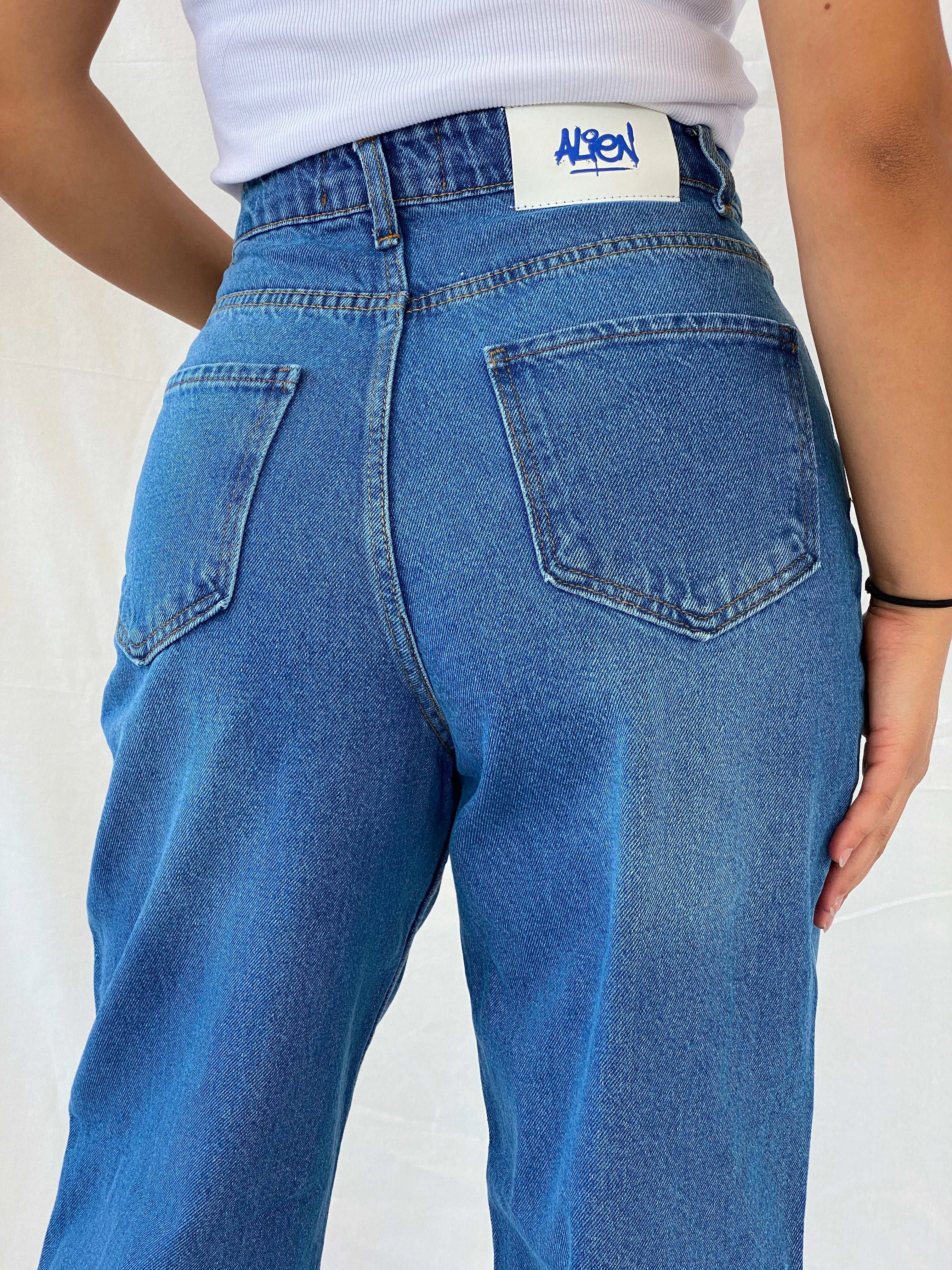 NWT Alien Streetwear Baggy High Rise Jeans - 36EUR