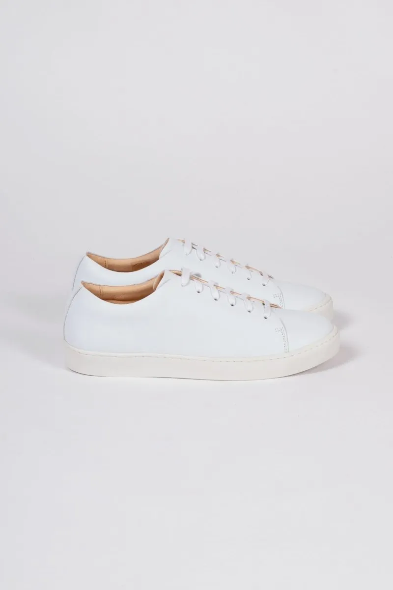 Oak Sneaker | White Leather