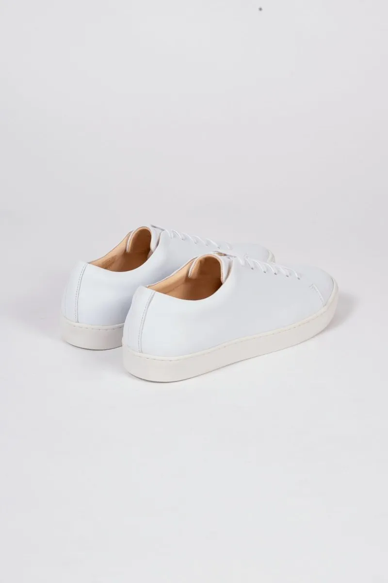 Oak Sneaker | White Leather