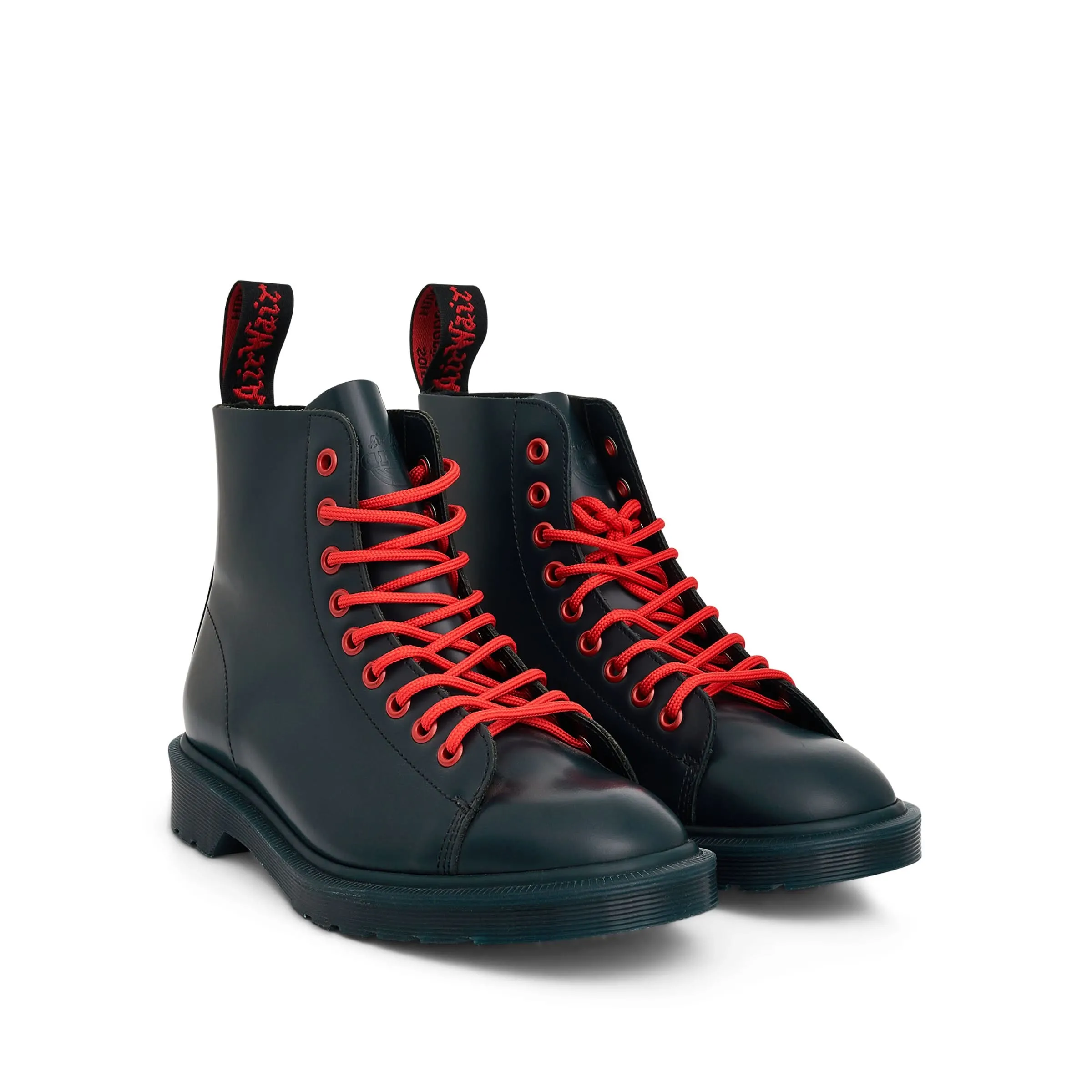 Off-White X Dr Martens Les Boots in Blue