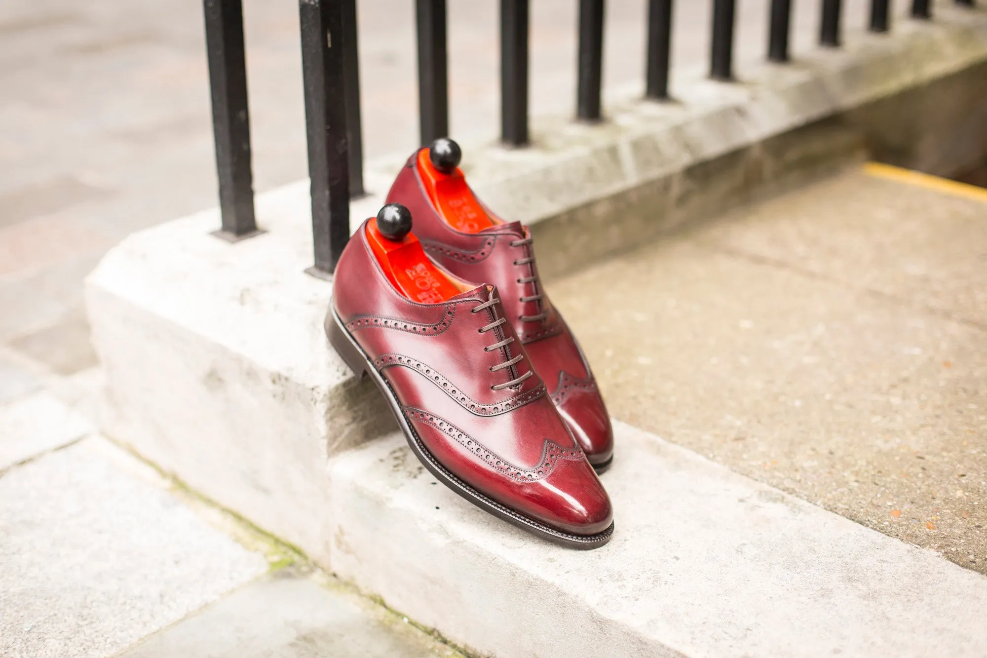 Phinney - MTO - Burgundy Calf - TMG Last - Single Leather Sole