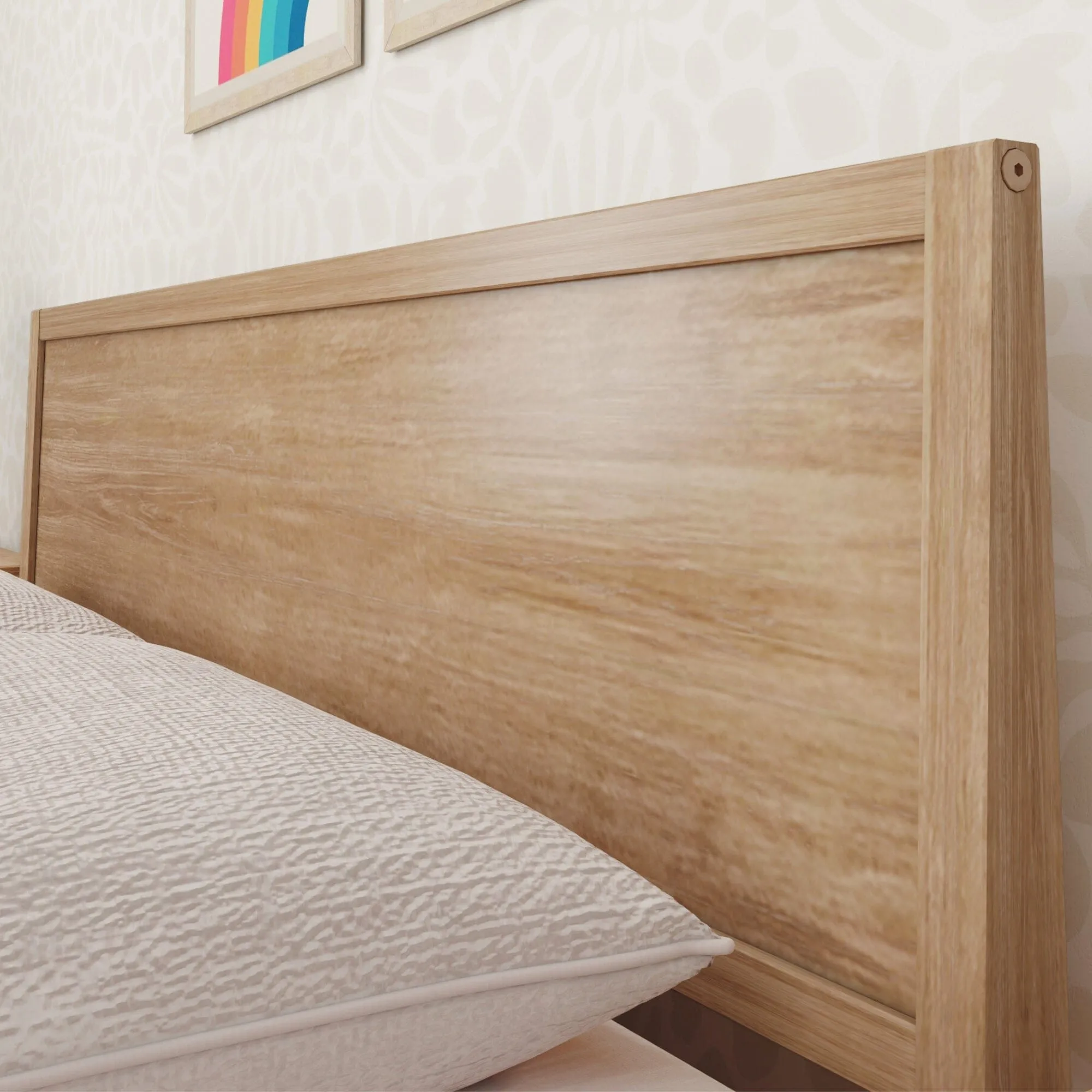 Queen Panel Bed