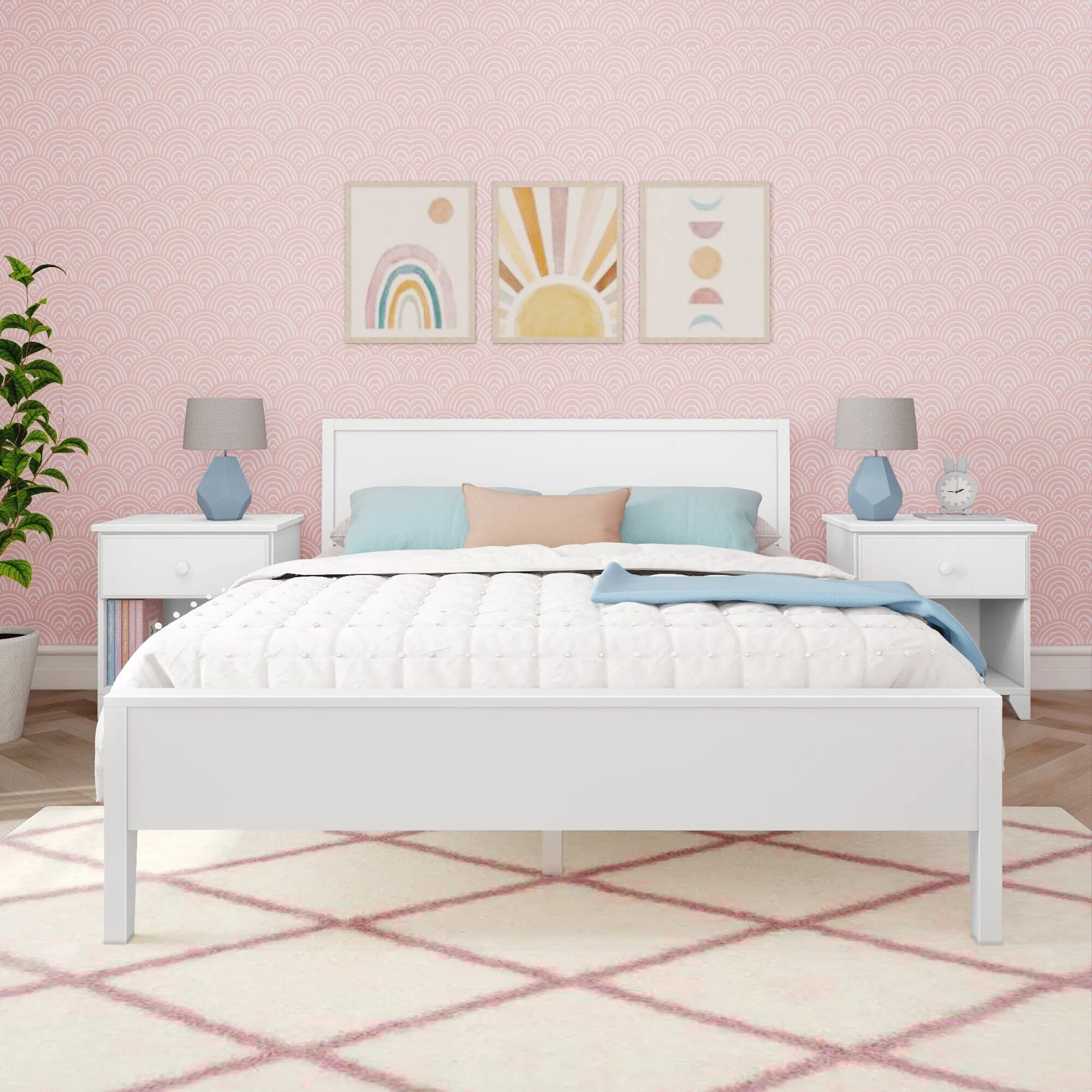 Queen Panel Bed