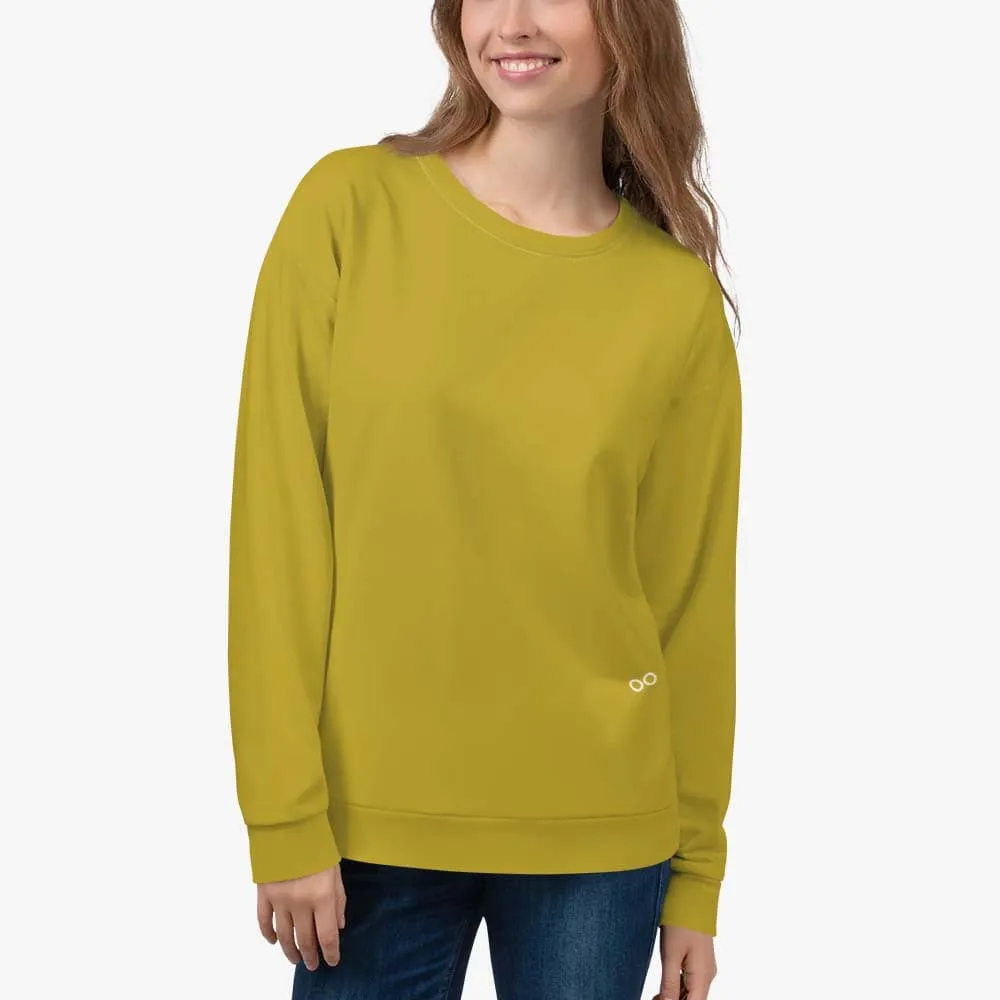 Recycled Fleece Sweatshirt Olive