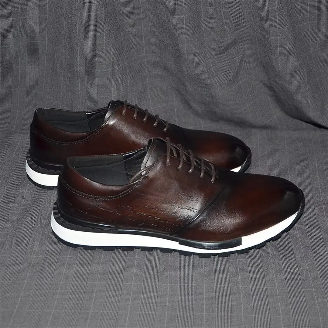 Relaxed Refined Leather Casuals