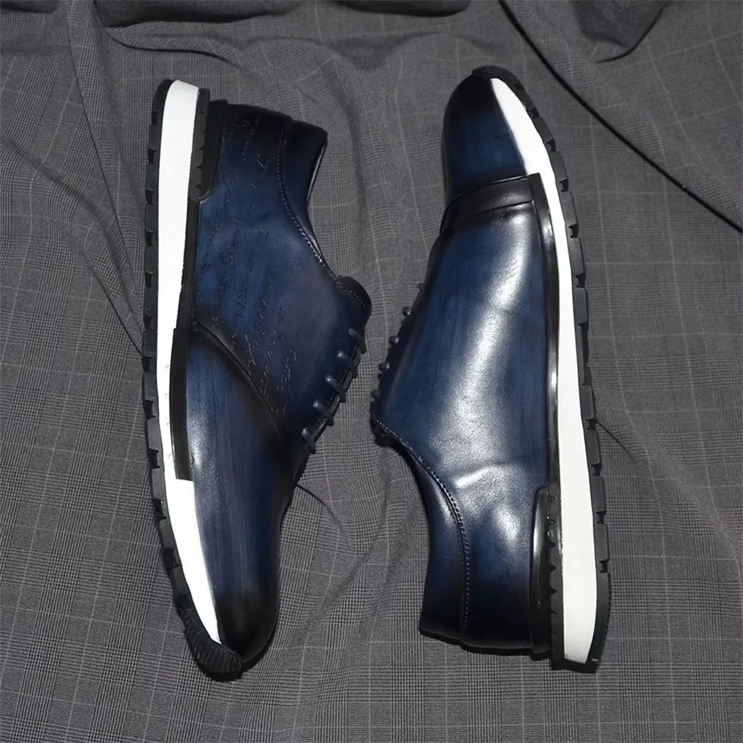 Relaxed Refined Leather Casuals