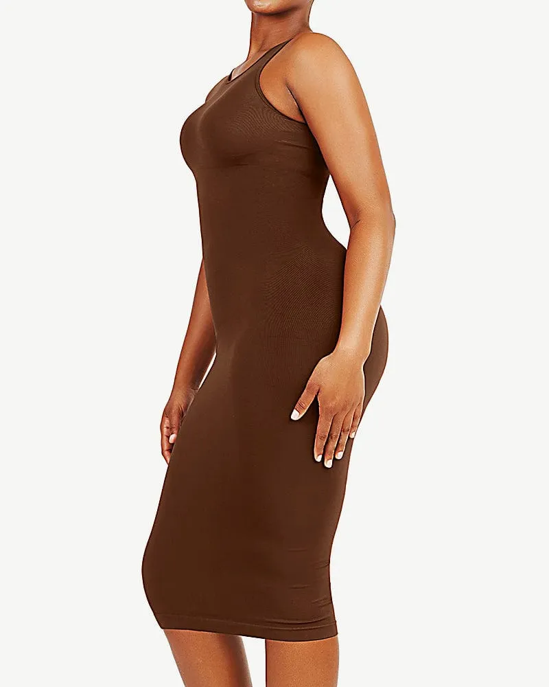 Seamless Eco-Friendly Shaping Dress with Large U-Back