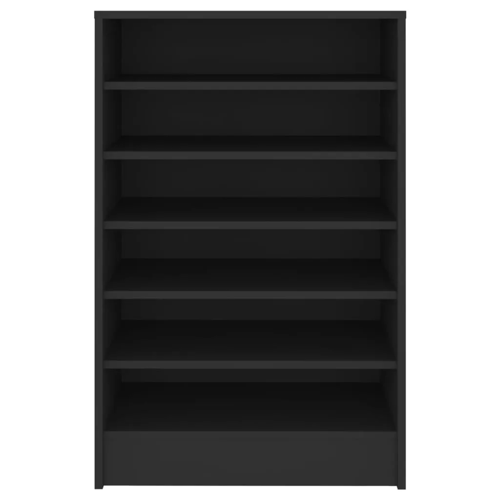 Shoe Cabinet Black 60x35x92 cm Engineered Wood